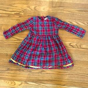 Pink Chicken Tartan Dress Size 4T